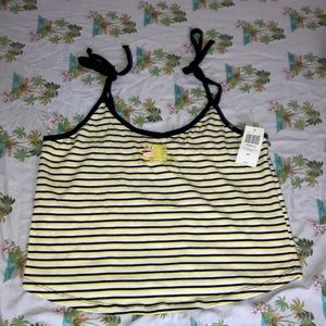 NWT meme Caveman spongebob cropped cami